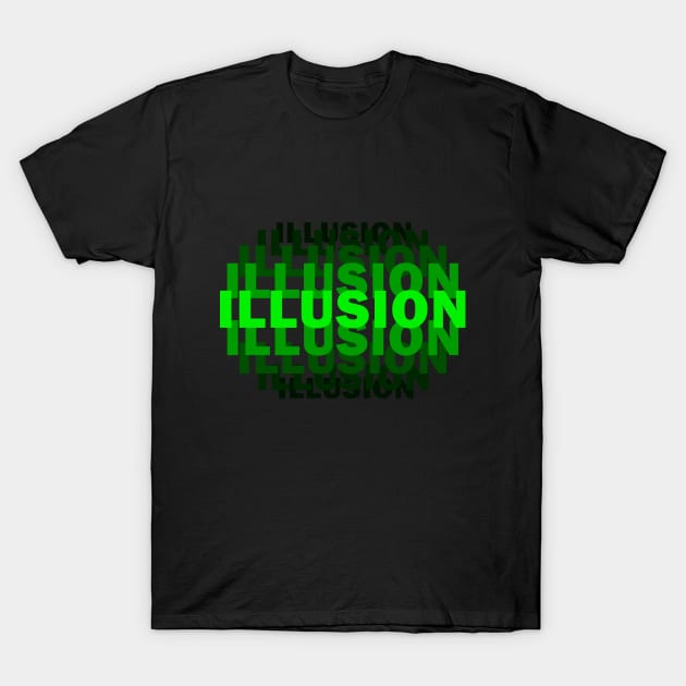 ILLUSION T-Shirt by Abrek Art